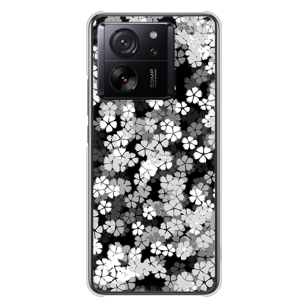 Xiaomi 13T XIG04 au 高画質仕上げ 背面印刷 ハードケース 【1332 夜桜】