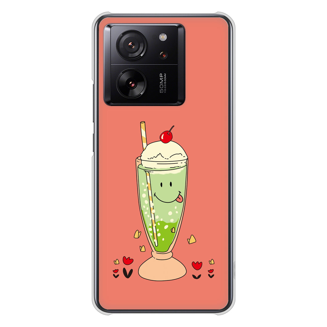 Xiaomi 13T XIG04 au 高画質仕上げ 背面印刷 ハードケーススイーツイラスト