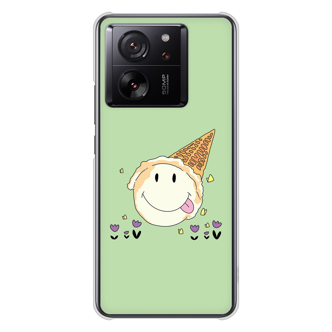 Xiaomi 13T XIG04 au 高画質仕上げ 背面印刷 ハードケーススイーツイラスト