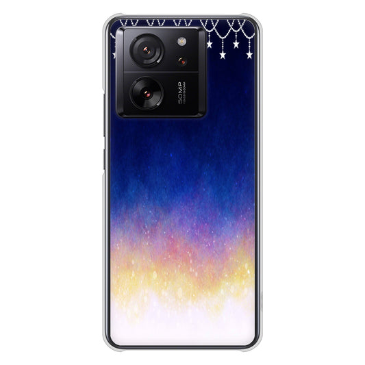 Xiaomi 13T XIG04 au 高画質仕上げ 背面印刷 ハードケース 【MI803 冬の夜空】