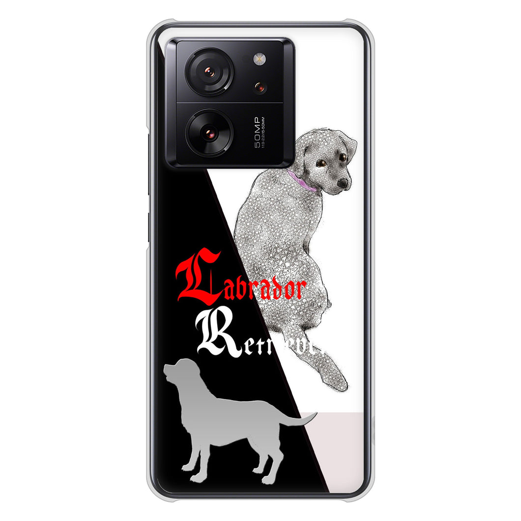 Xiaomi 13T XIG04 au 高画質仕上げ 背面印刷 ハードケースラブラドールレトリバー