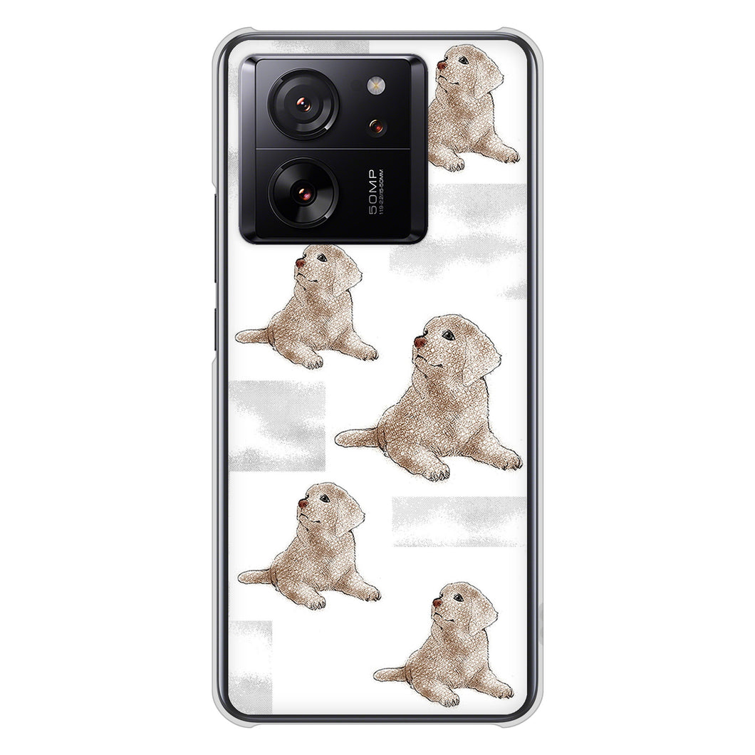 Xiaomi 13T XIG04 au 高画質仕上げ 背面印刷 ハードケースラブラドールレトリバー