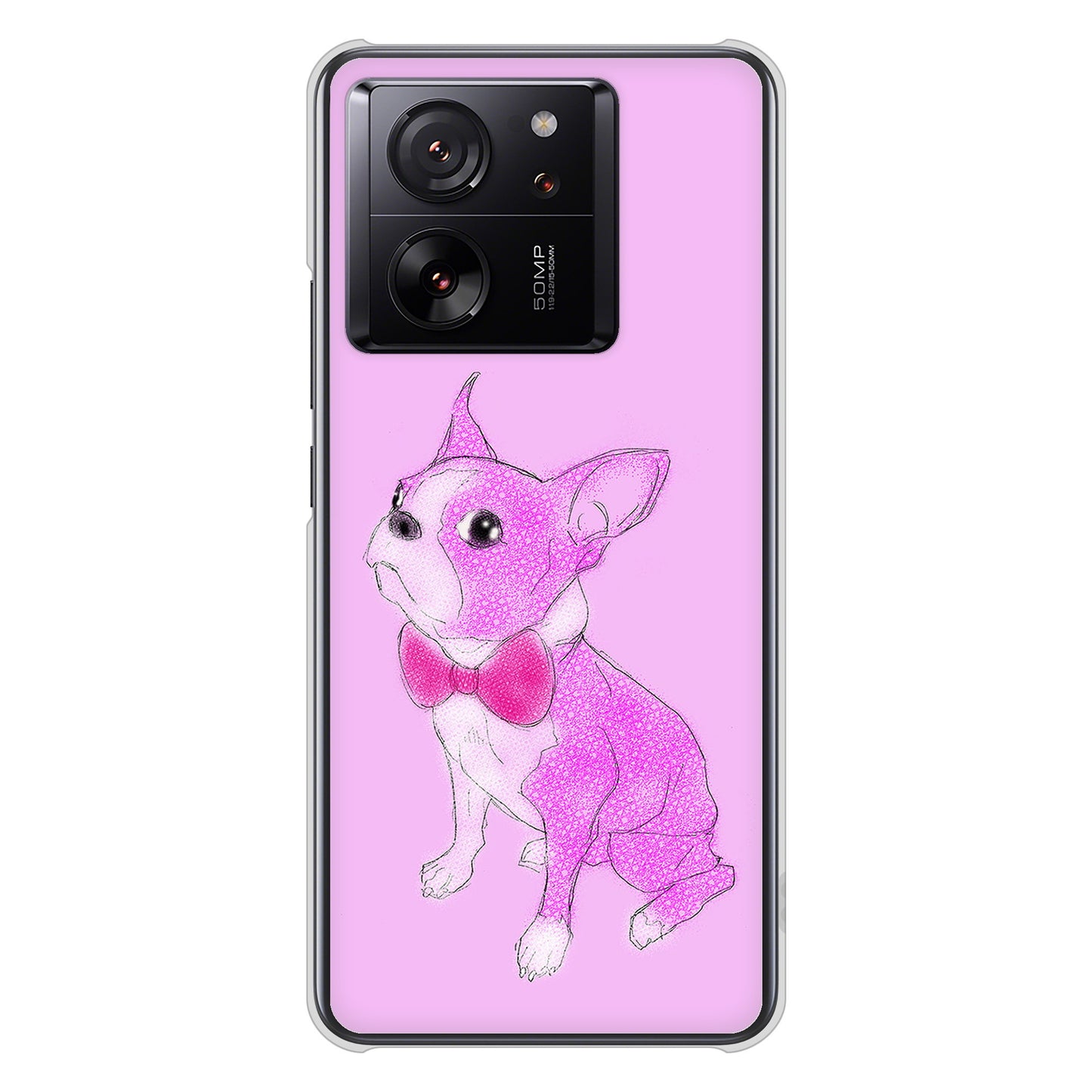Xiaomi 13T XIG04 au 高画質仕上げ 背面印刷 ハードケースボストンテリア