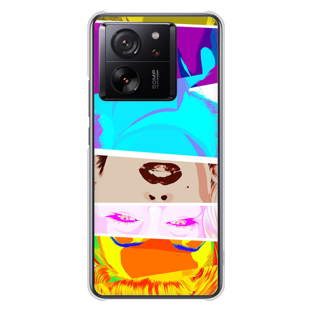 Xiaomi 13T XIG04 au 高画質仕上げ 背面印刷 ハードケースマリリンモンローデザイン