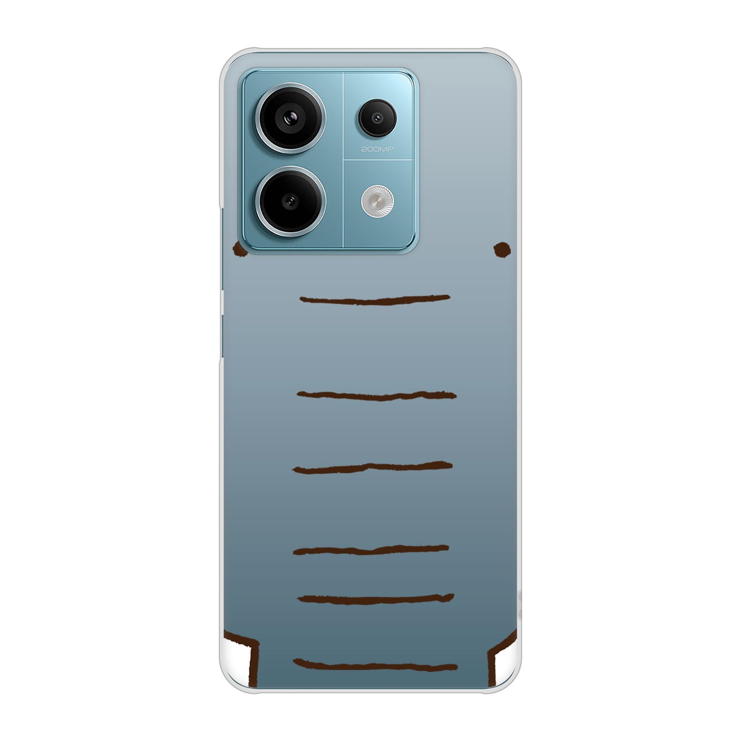 Xiaomi Redmi Note 13 Pro 5G XIG05 au 高画質仕上げ 背面印刷 ハードケースドアップアニマル