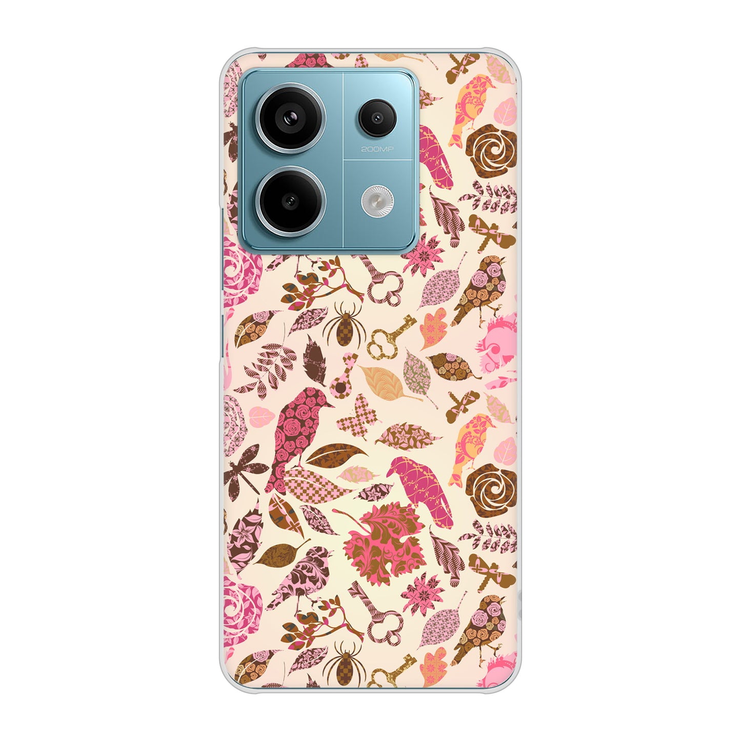 Xiaomi Redmi Note 13 Pro 5G XIG05 au 高画質仕上げ 背面印刷 ハードケースマルチスタイル