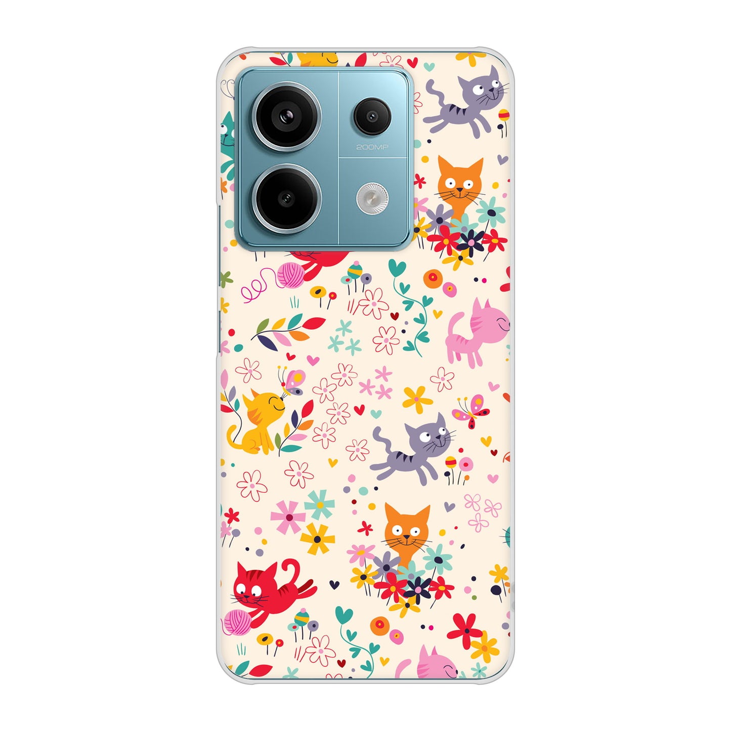 Xiaomi Redmi Note 13 Pro 5G XIG05 au 高画質仕上げ 背面印刷 ハードケースマルチスタイル