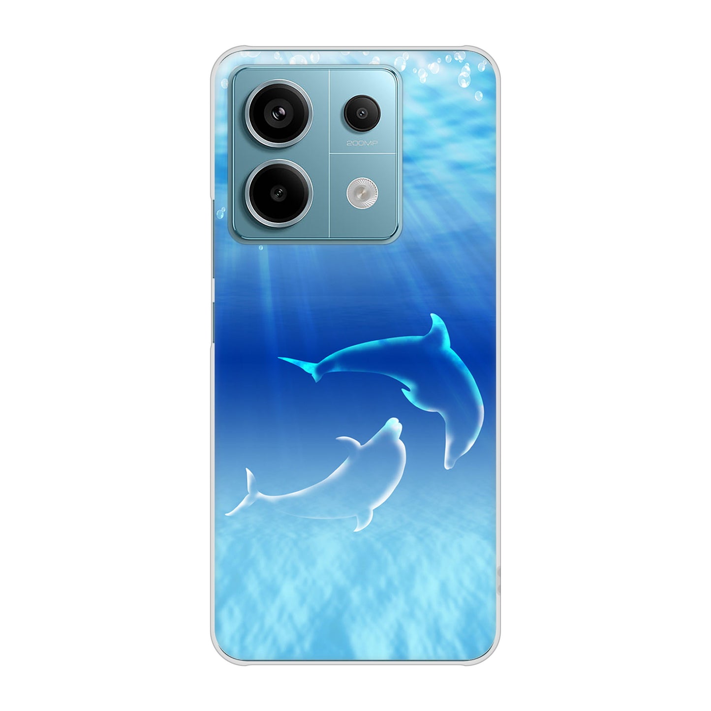 Xiaomi Redmi Note 13 Pro 5G XIG05 au 高画質仕上げ 背面印刷 ハードケース海の守り神