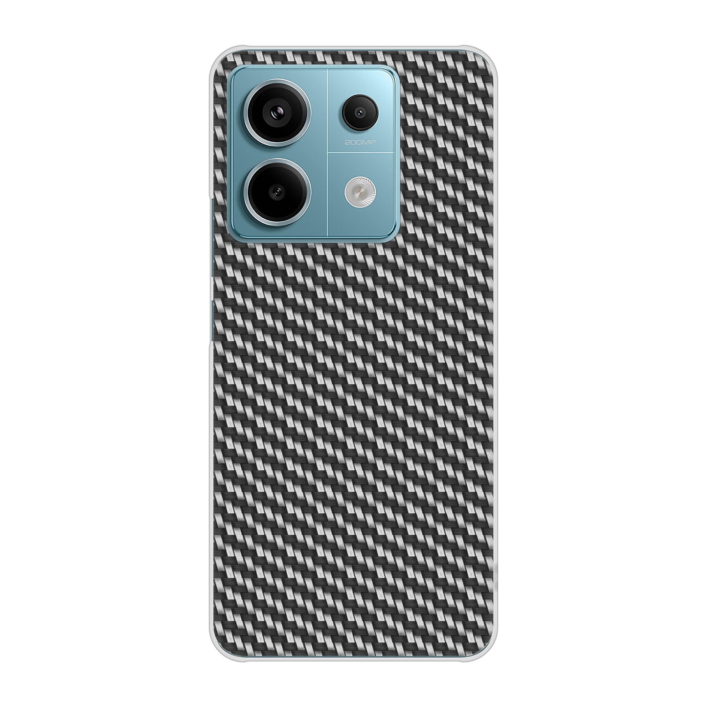 Xiaomi Redmi Note 13 Pro 5G XIG05 au 高画質仕上げ 背面印刷 ハードケースカーボン