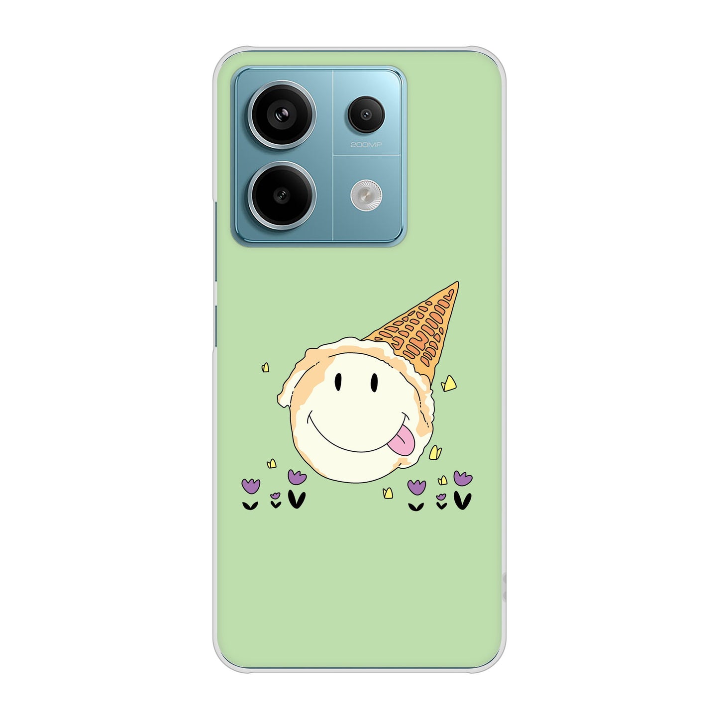 Xiaomi Redmi Note 13 Pro 5G XIG05 au 高画質仕上げ 背面印刷 ハードケーススイーツイラスト