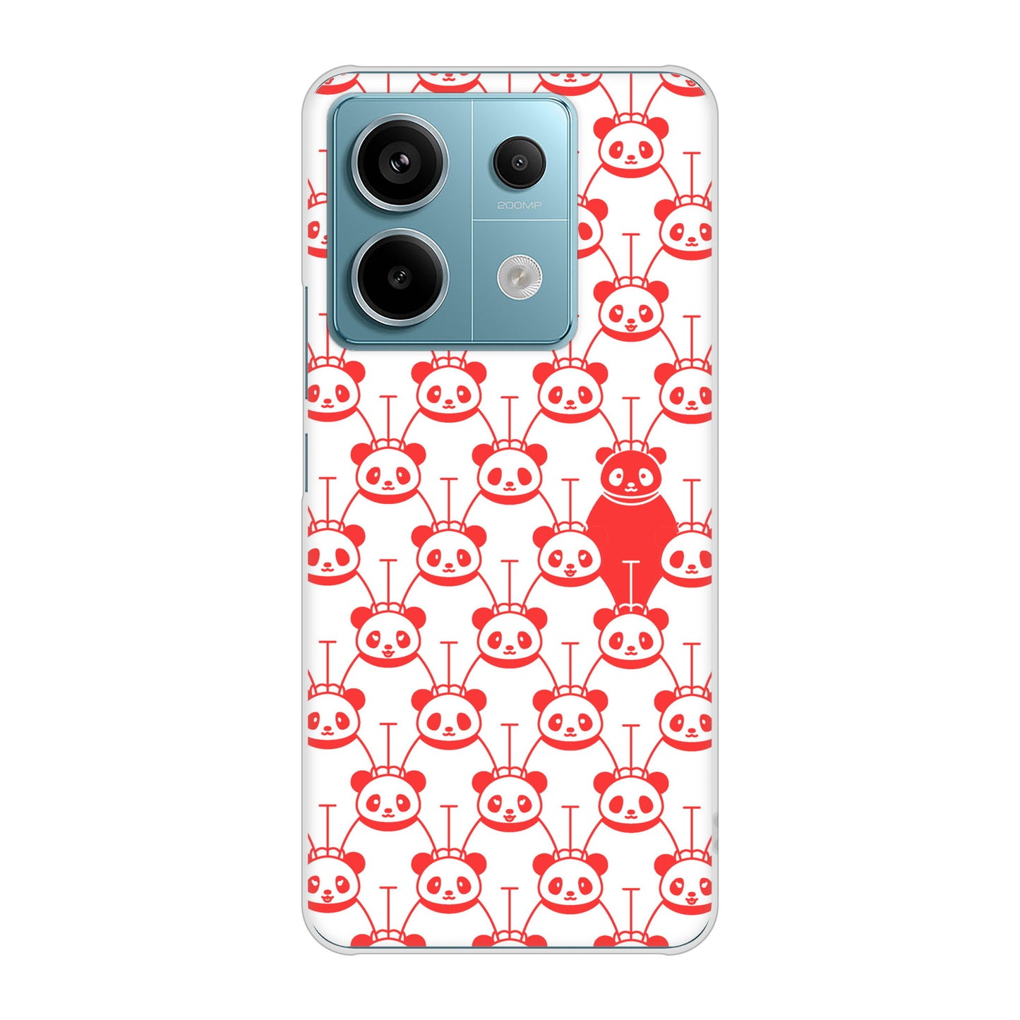 Xiaomi Redmi Note 13 Pro 5G XIG05 au 高画質仕上げ 背面印刷 ハードケースパターンアニマル