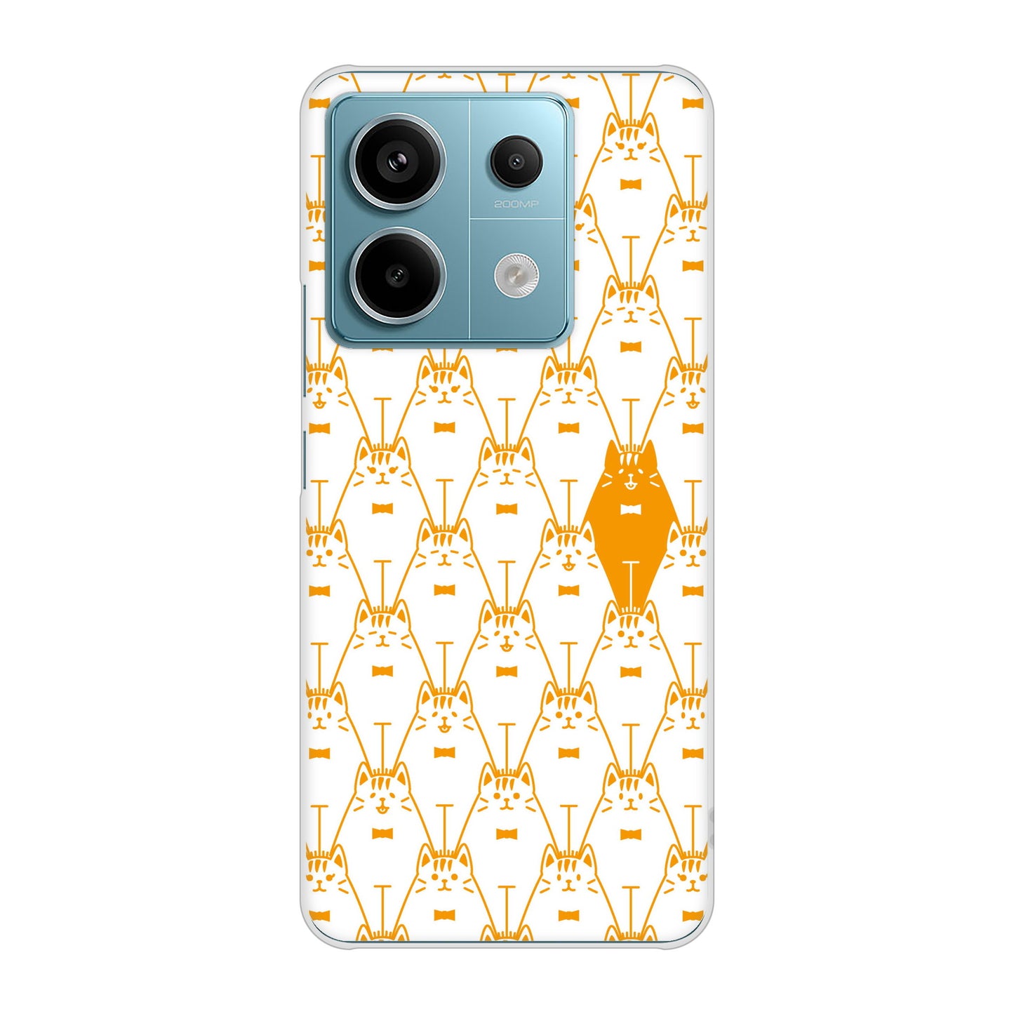 Xiaomi Redmi Note 13 Pro 5G XIG05 au 高画質仕上げ 背面印刷 ハードケースパターンアニマル