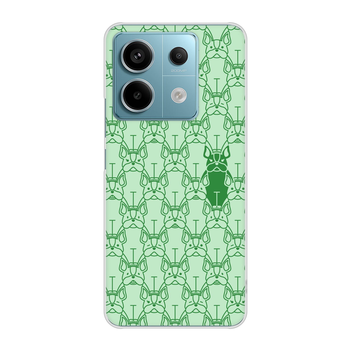 Xiaomi Redmi Note 13 Pro 5G XIG05 au 高画質仕上げ 背面印刷 ハードケースパターンアニマル