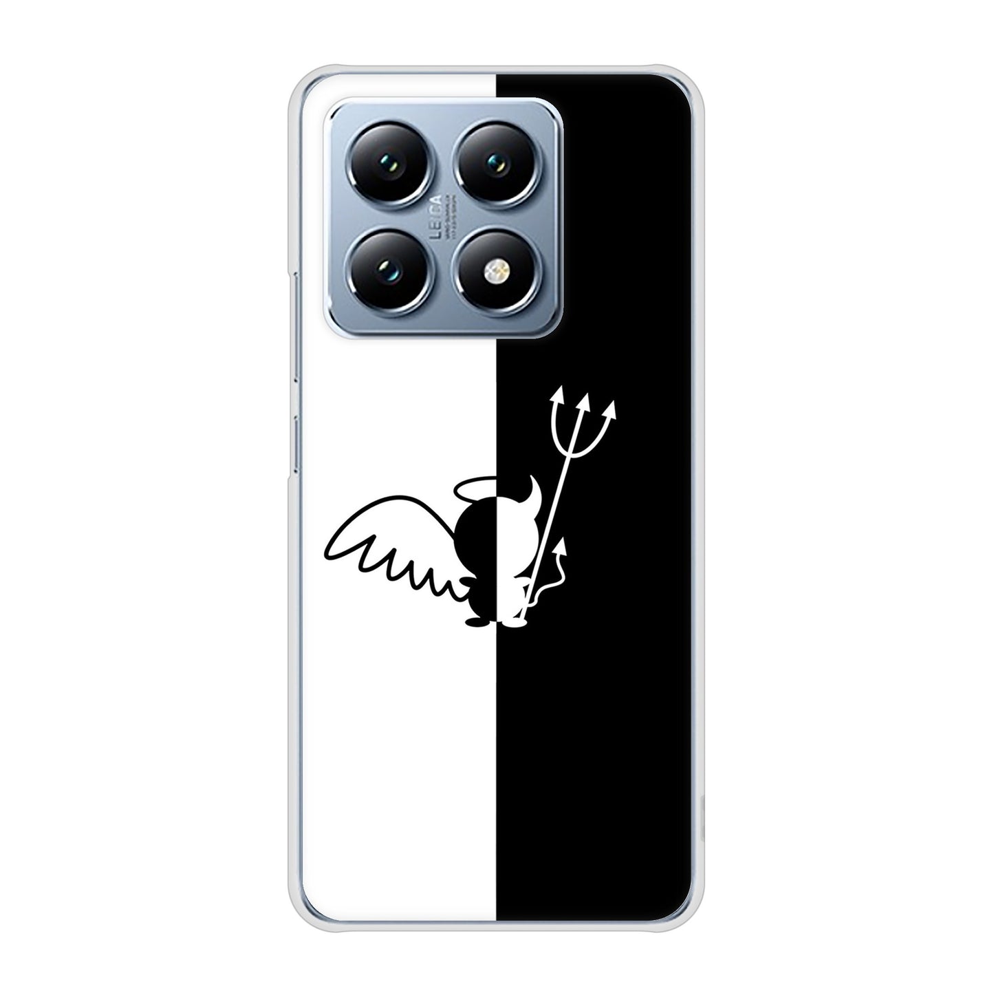 Xiaomi 14T XIG07 au 高画質仕上げ 背面印刷 ハードケース 【027 ハーフデビット】