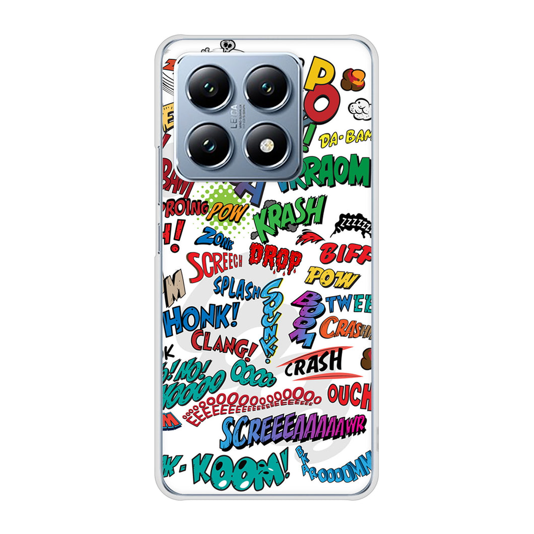 Xiaomi 14T XIG07 au 高画質仕上げ 背面印刷 ハードケース 【271 アメリカン キャッチコピー】