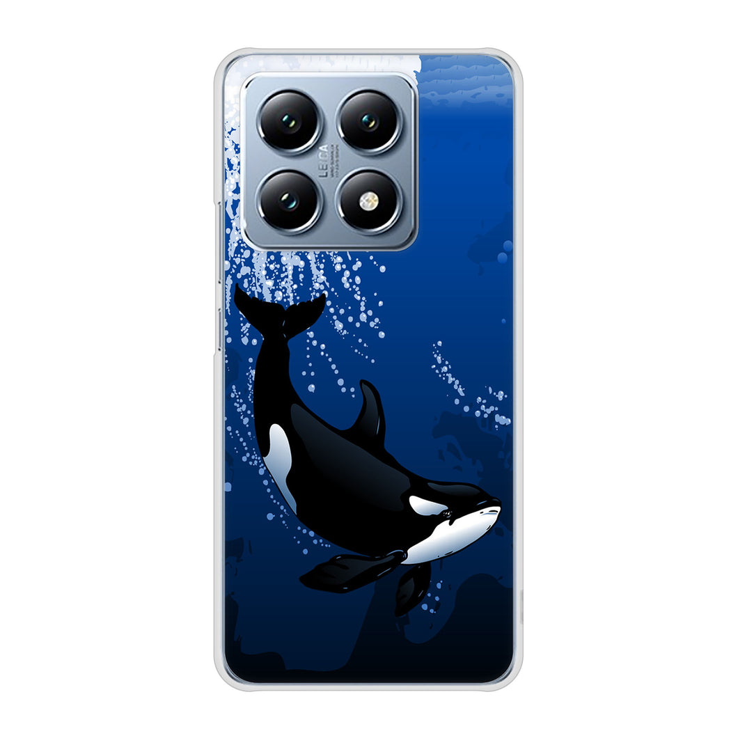 Xiaomi 14T XIG07 au 高画質仕上げ 背面印刷 ハードケース海の守り神