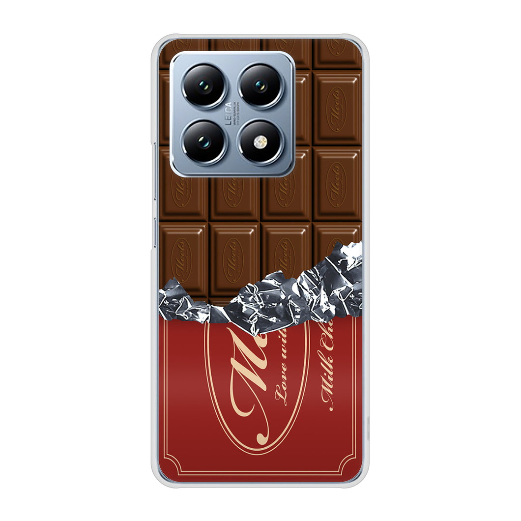 Xiaomi 14T XIG07 au 高画質仕上げ 背面印刷 ハードケース板チョコ