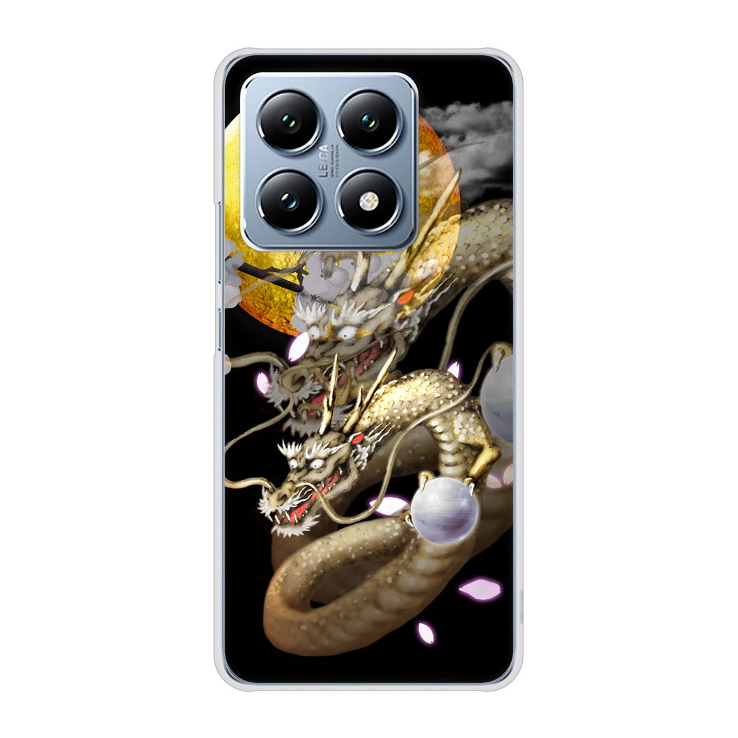 Xiaomi 14T XIG07 au 高画質仕上げ 背面印刷 ハードケース龍