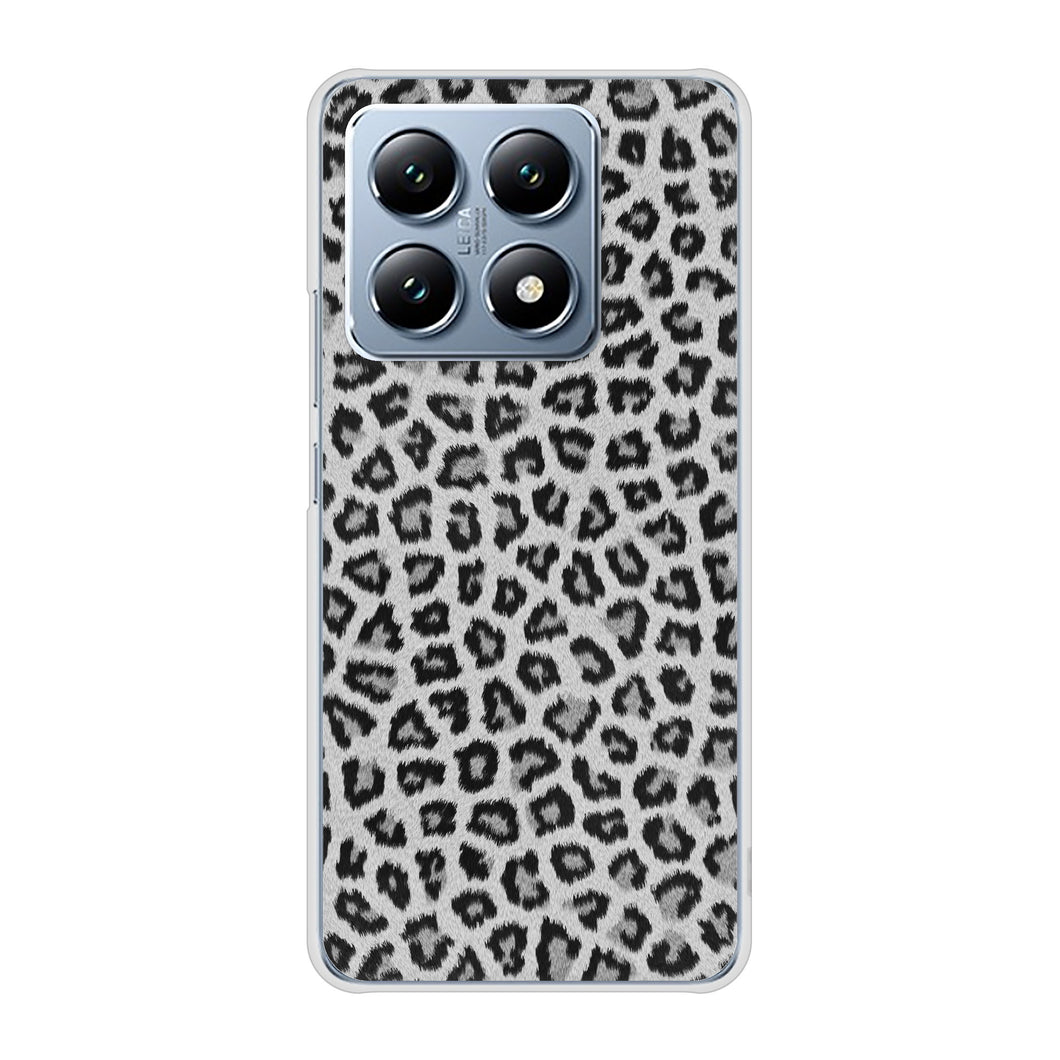 Xiaomi 14T XIG07 au 高画質仕上げ 背面印刷 ハードケースヒョウ柄ベーシックS