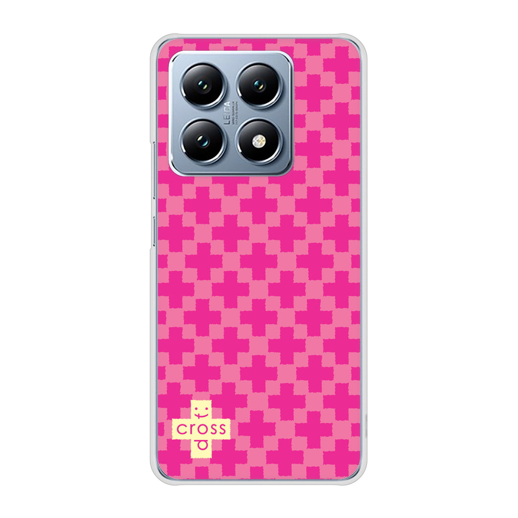 Xiaomi 14T XIG07 au 高画質仕上げ 背面印刷 ハードケースクロスドット