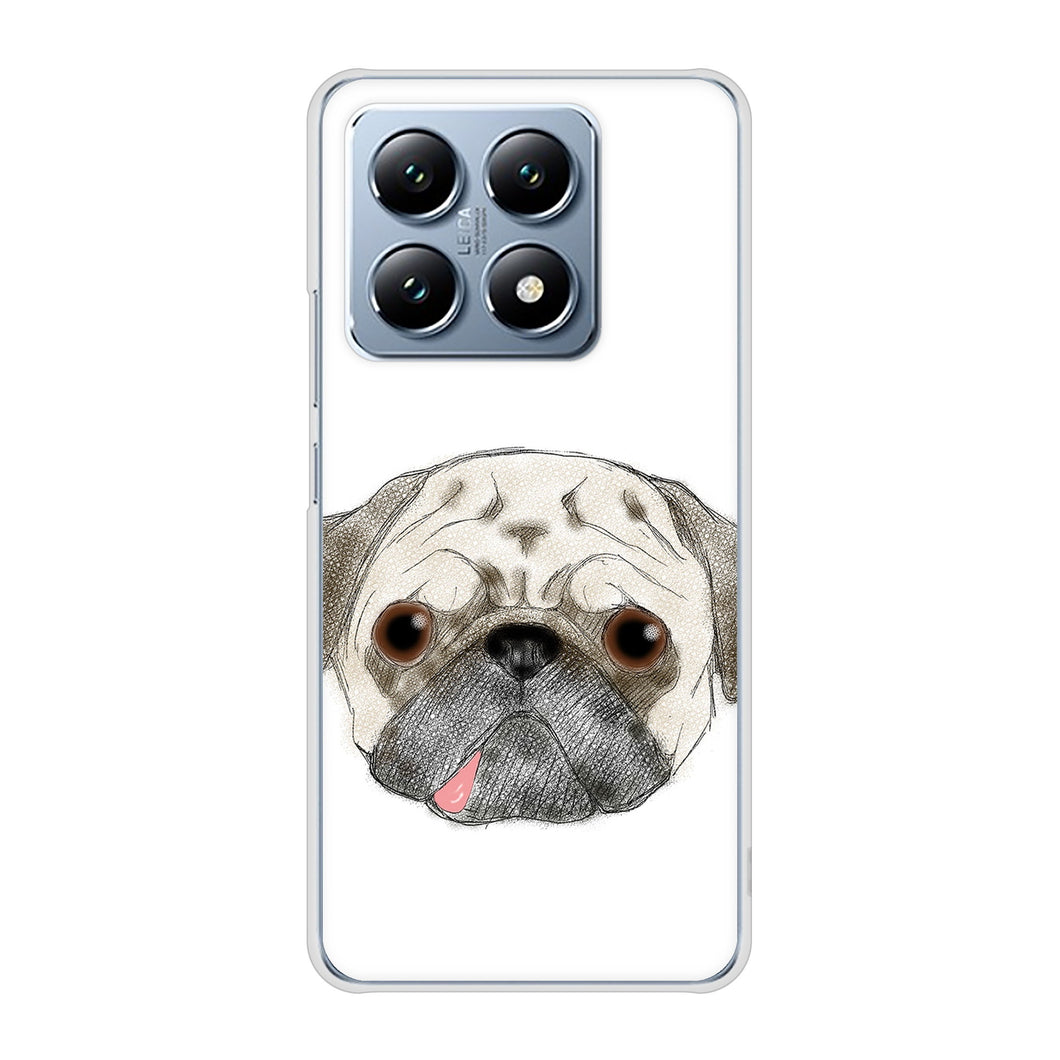 Xiaomi 14T XIG07 au 高画質仕上げ 背面印刷 ハードケースパグ