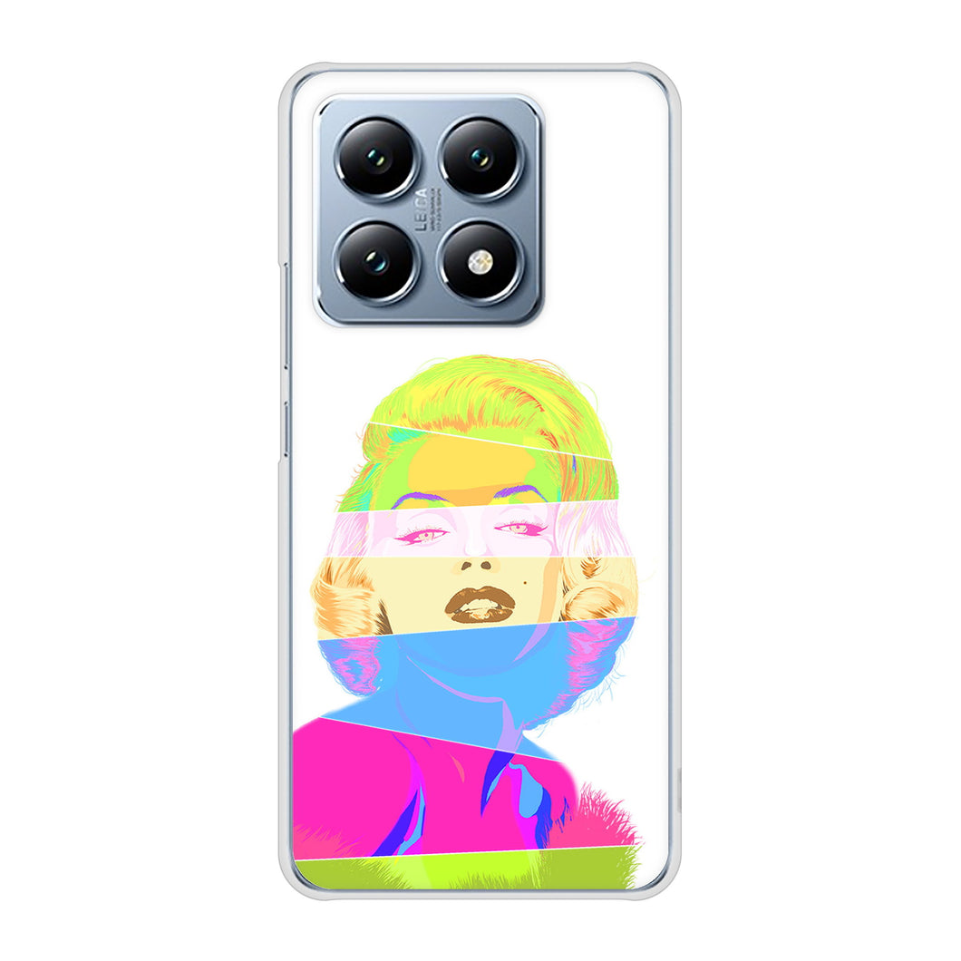 Xiaomi 14T XIG07 au 高画質仕上げ 背面印刷 ハードケースマリリンモンローデザイン