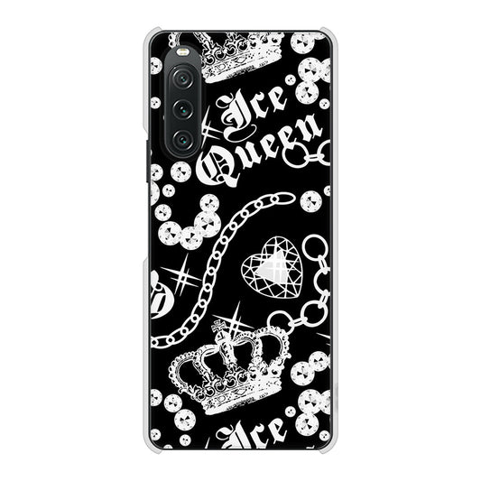 Xperia 10 V XQ-DC44 187 ゴージャス クラウン ハードケース 背面印刷