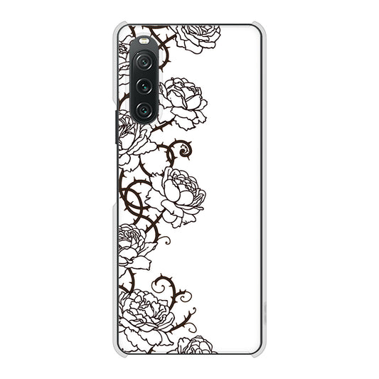 Xperia 10 V XQ-DC44 467 イバラ ハードケース 背面印刷