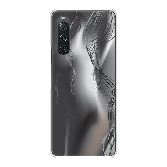 Xperia 10 V XQ-DC44 高画質仕上げ 背面印刷 ハードケース 【566 ボディウォール】