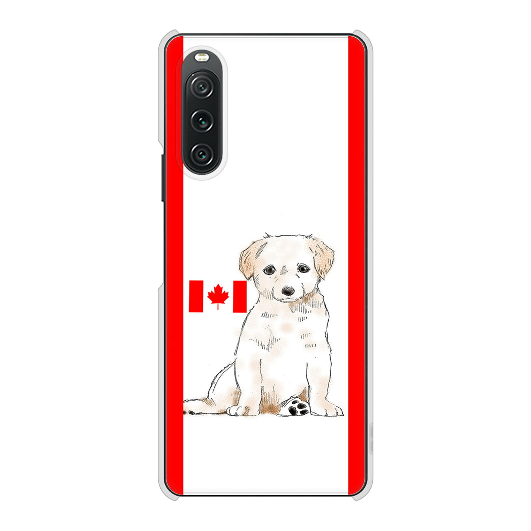 Xperia 10 V XQ-DC44 高画質仕上げ 背面印刷 ハードケースラブラドールレトリバー