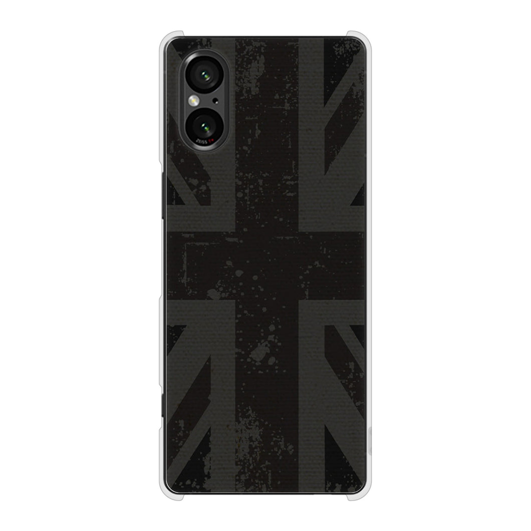Xperia 5 V XQ-DE44 高画質仕上げ 背面印刷 ハードケースユニオンジャック