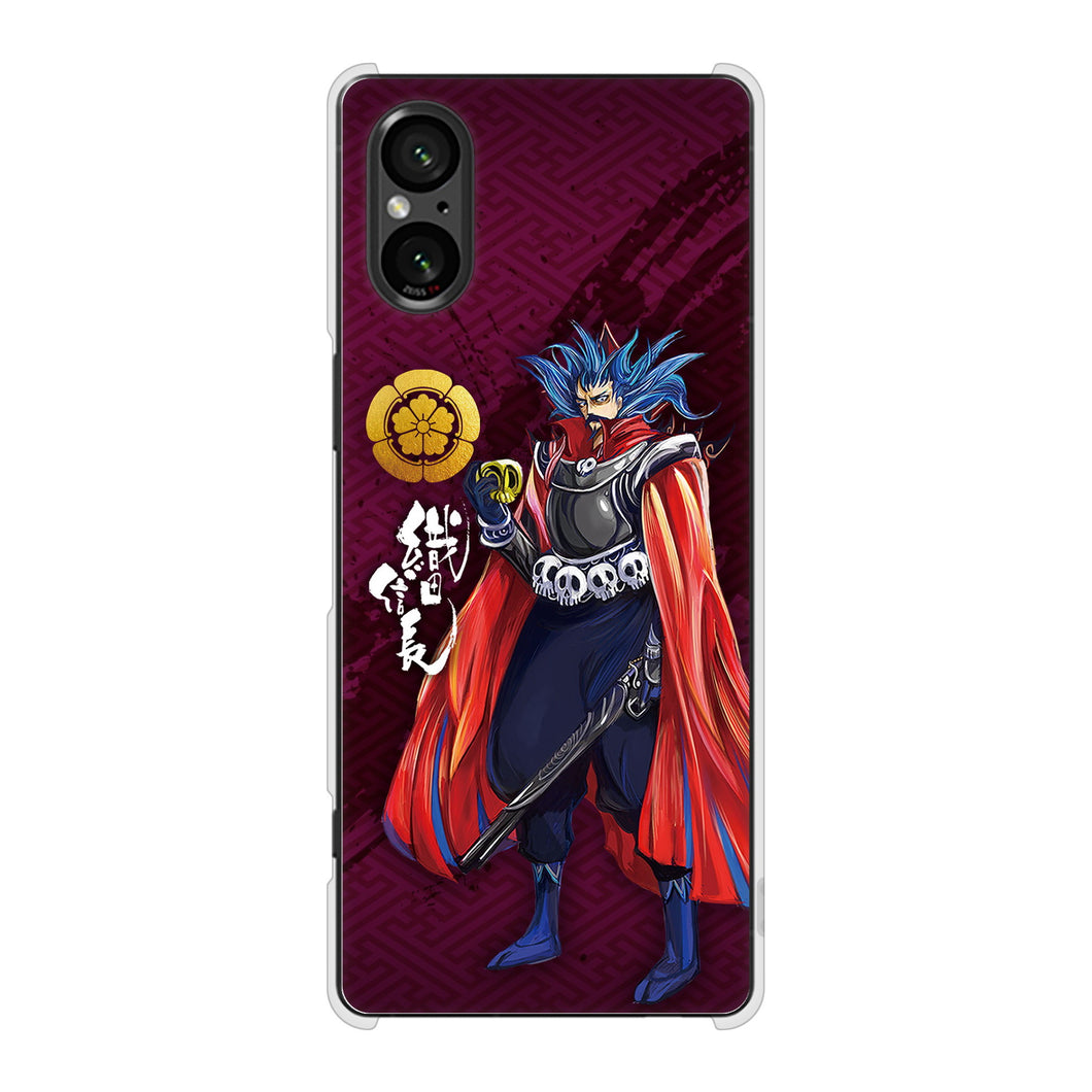 Xperia 5 V XQ-DE44 高画質仕上げ 背面印刷 ハードケース家紋