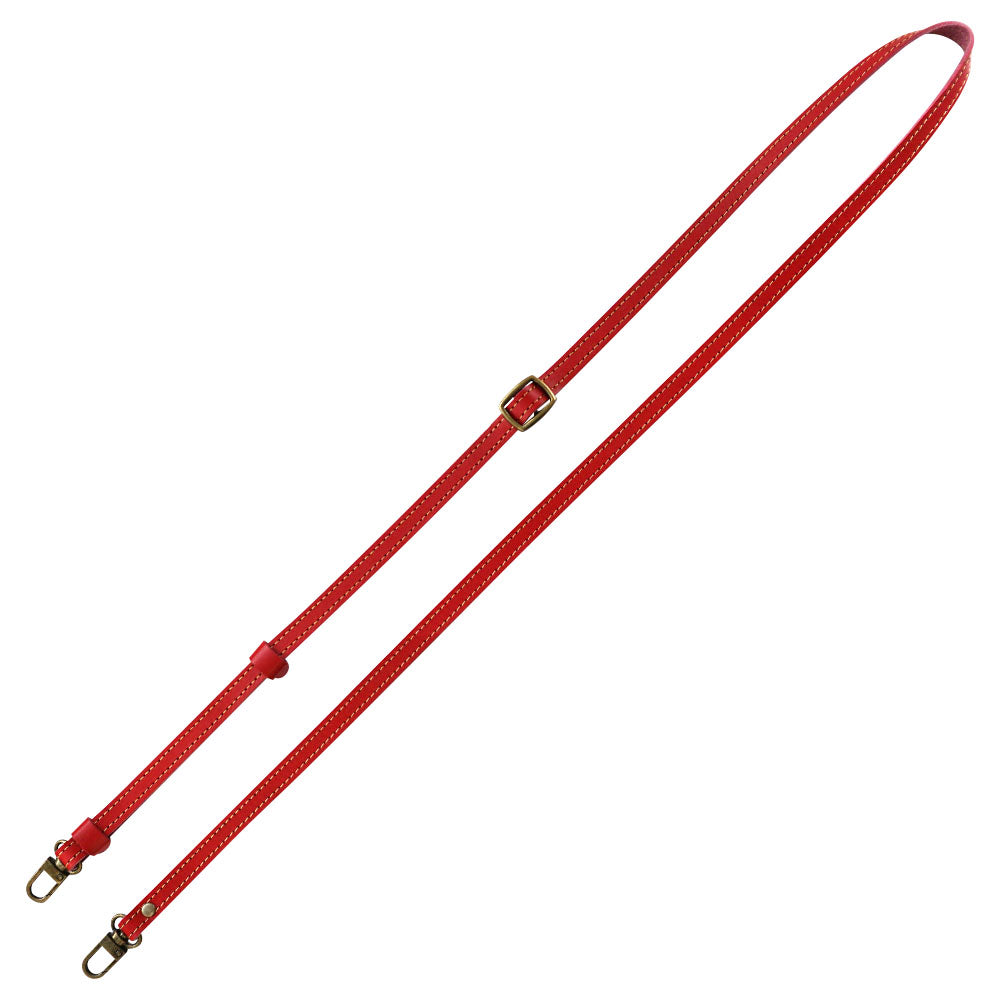 イタリアンレザー 本革 スマホ用ショルダーストラップ 約75~134cm