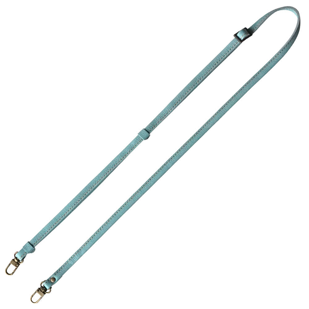 姫路レザー 本革 スマホ用ショルダーストラップ アンティークゴールド 約75~134cm