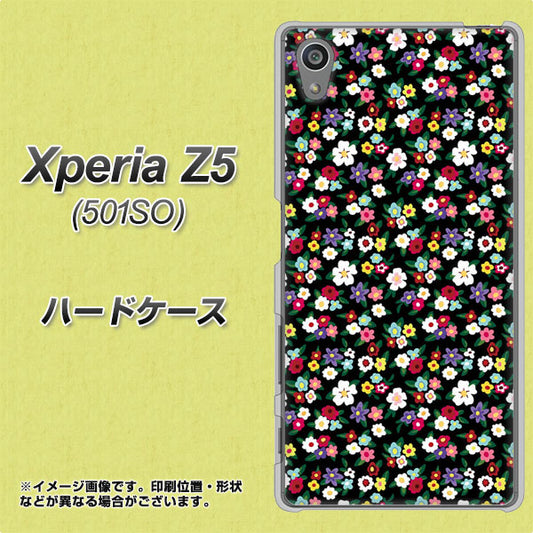 SoftBank エクスペリアZ5 501SO 高画質仕上げ 背面印刷 ハードケース【778 マイクロリバティプリントBK】