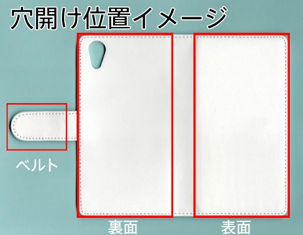 Xperia X Performance 502SO SoftBank スマホケース 手帳型 三つ折りタイプ レター型 ツートン 耐衝撃