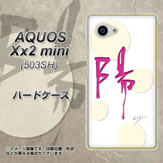 SoftBank アクオス Xx2 mini 503SH 高画質仕上げ 背面印刷 ハードケース【OE833 陽】