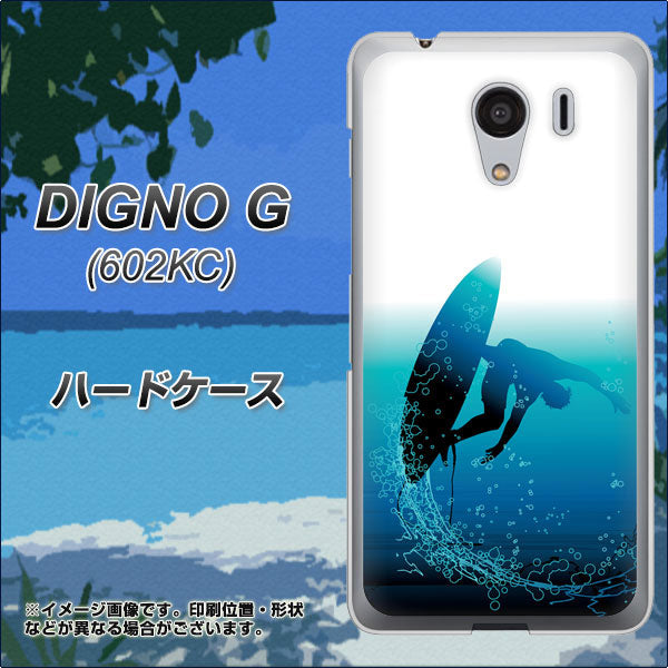 SoftBank ディグノG 602KC 高画質仕上げ 背面印刷 ハードケース【416 カットバック】