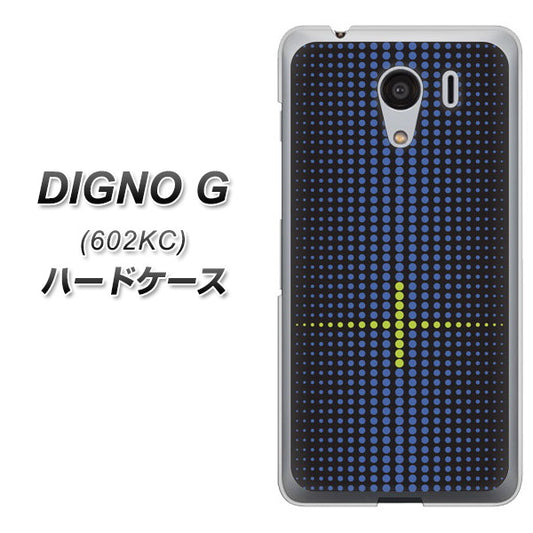 SoftBank ディグノG 602KC 高画質仕上げ 背面印刷 ハードケース【IB907 グラデーションドット】