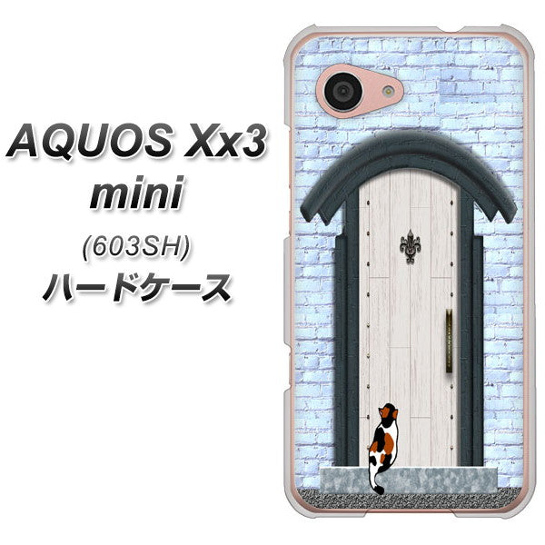 SoftBank アクオス Xx3 mini 603SH 高画質仕上げ 背面印刷 ハードケース【YA951 石ドア01】
