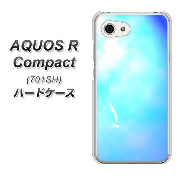Softbank アクオスR コンパクト 701SH 高画質仕上げ 背面印刷 ハードケース【YJ291 デザイン 光】