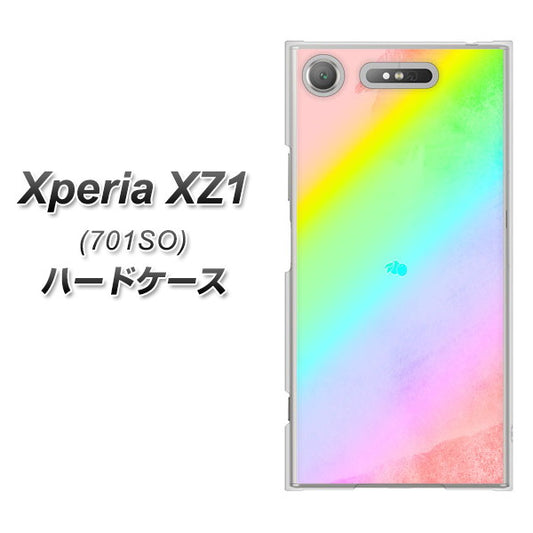 SoftBank エクスペリア XZ1 701SO 高画質仕上げ 背面印刷 ハードケース【YJ287 デザイン】