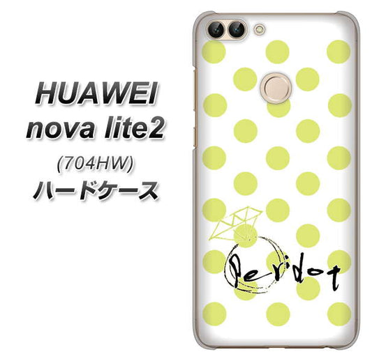 SoftBank HUAWEI nova lite 2 704HW 高画質仕上げ 背面印刷 ハードケース【OE817 8月ペリシンプル】