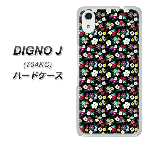 SoftBank ディグノ ジェイ 704KC 高画質仕上げ 背面印刷 ハードケース【778 マイクロリバティプリントBK】