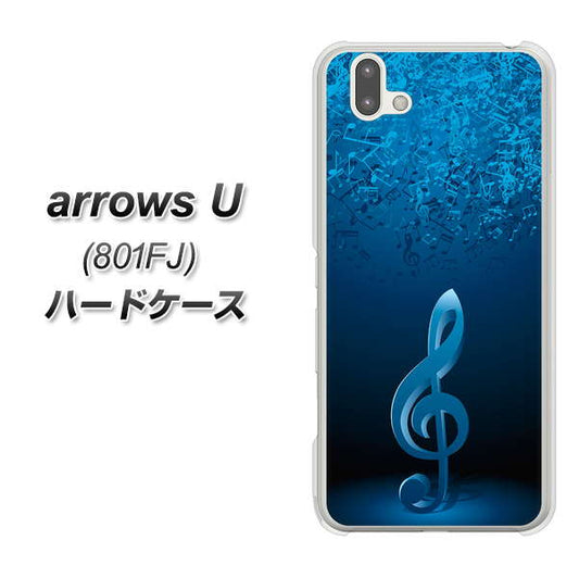 softbank arrows U 801FJ 高画質仕上げ 背面印刷 ハードケース【588 オーケストラ】