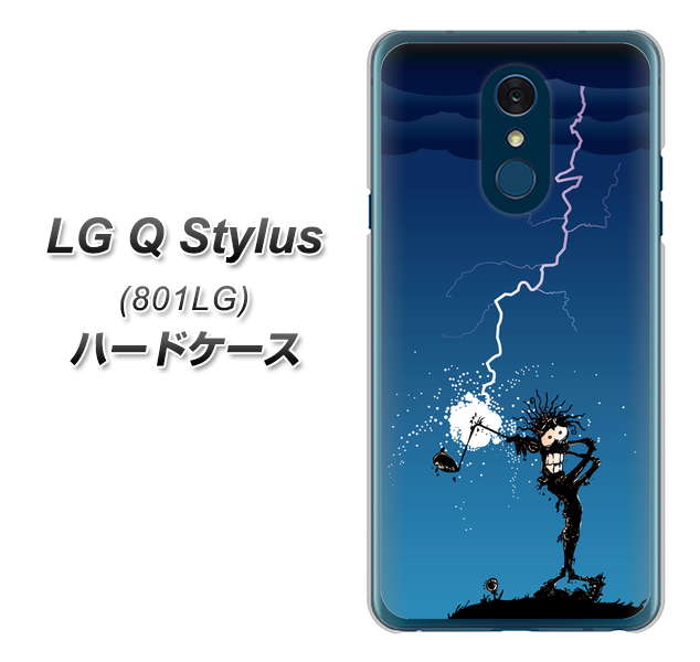 Y!mobile LG Q Stylus 801LG 高画質仕上げ 背面印刷 ハードケース【417 ゴルファーの苦難】