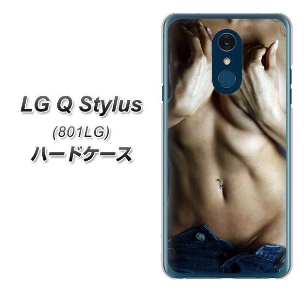 Y!mobile LG Q Stylus 801LG 高画質仕上げ 背面印刷 ハードケース【602 ボディライン】