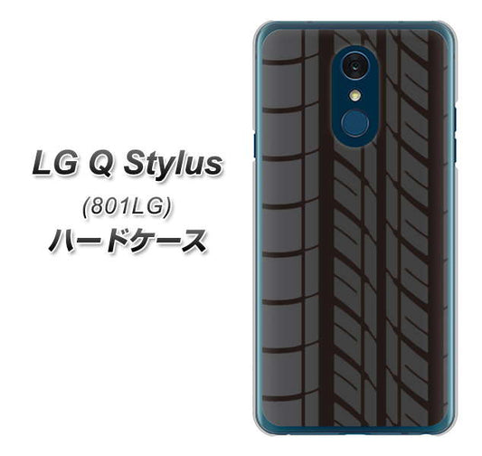 Y!mobile LG Q Stylus 801LG 高画質仕上げ 背面印刷 ハードケース【IB931 タイヤ】