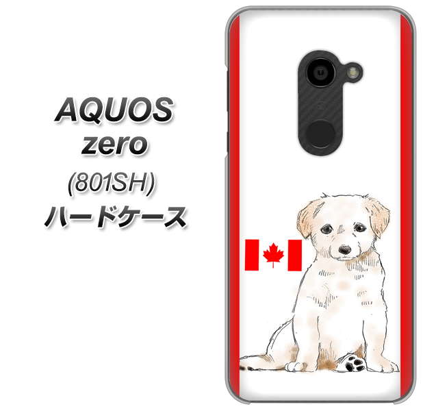 SoftBank アクオスゼロ 801SH 高画質仕上げ 背面印刷 ハードケース【YD824 ラブラドールレトリバー05】