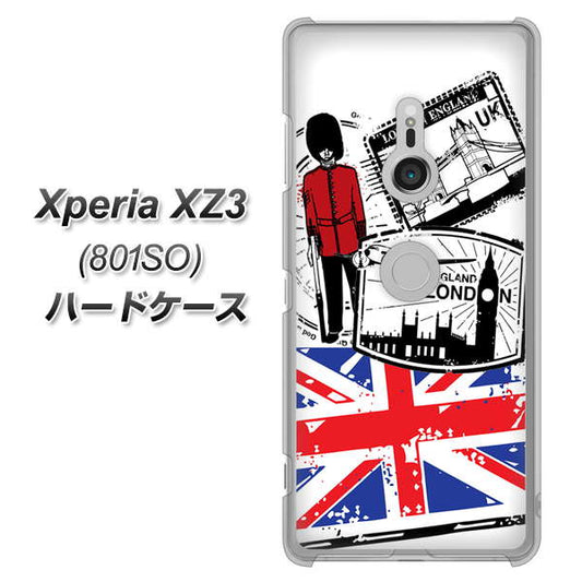 SoftBank エクスペリア XZ3 801SO 高画質仕上げ 背面印刷 ハードケース【574 LONDON】